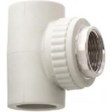 Тройник комбинированный внутренняя Wavin ППР МРВ 32х1 Тройник комбинированный внутренняя Wavin ППР МРВ 32х1