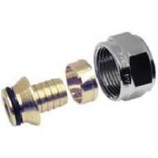 Соединитель KAN конусный (с никелированной гайкой) 14x2 G1/2