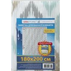 Шторка для ванны VanStore Vestre 180x200 см 61019