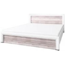 Кровать Mebelbos Olivia 160x200 см кремовый/дуб анкона