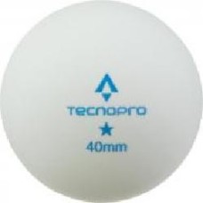 Мячи для настольного тенниса TECNOPRO 1 Star Training TTBall 66959-1