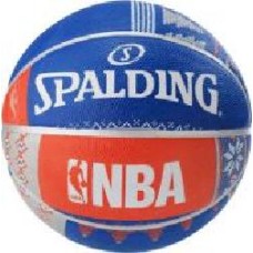 Баскетбольный мяч Spalding NBA SWEATHER 83544Z р. 7 синий