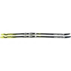 Лыжи беговые FISCHER Supreme Wax EF NIS 204 см черный с желтым N39816