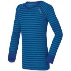 Футболка с длинным рукавом Odlo ACTIVE_WARM_KIDS 10459-70706 р.128 синий