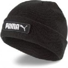 Шапка Puma Classic Cuff Beanie Jr 02346201 р.one size черный