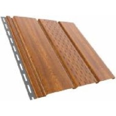 Панель-софит BRYZA перфорированная 4x0,31 м дуб золотой