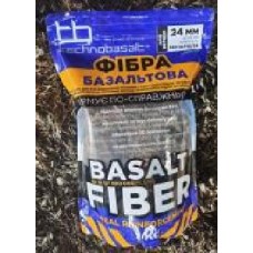 Фибра базальтовая Technobasalt 24 мм 1 кг