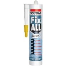 Клей-герметик SOUDAL FIX ALL Crystal 290 мл прозрачный