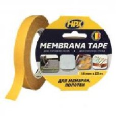 Двухсторонняя монтажная клеющая лента HPX Membrana Tape 15 мм x 25 м прозрачная