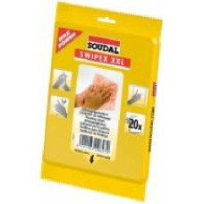 Салфетки чистящие SOUDAL SWIPEX XXL 20 шт.